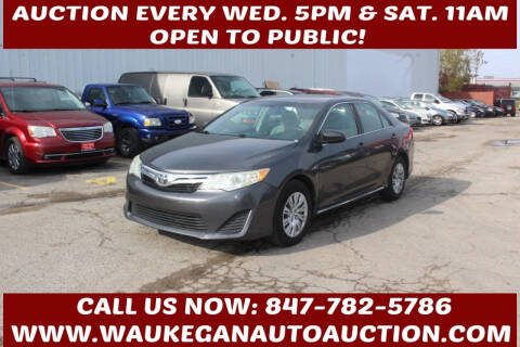 2012 Toyota Camry for sale at Waukegan Auto Auction in Waukegan IL