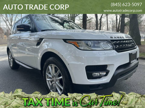 2015 Land Rover Range Rover Sport for sale at AUTO TRADE CORP in Nanuet NY