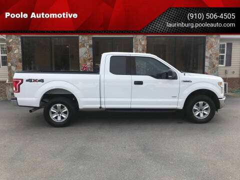 2016 Ford F-150 for sale at Poole Automotive in Laurinburg NC