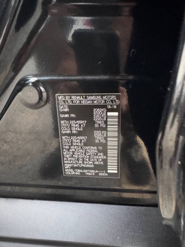 2018 Nissan Rogue S