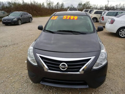 2015 Nissan Versa for sale at Finish Line Auto LLC in Luling LA
