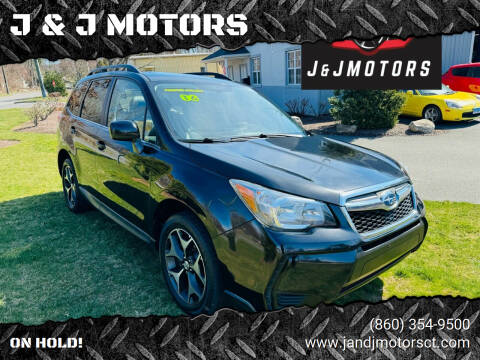 2016 Subaru Forester for sale at J & J MOTORS in New Milford CT