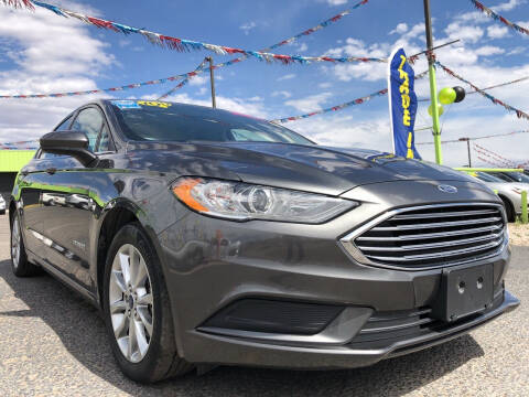 2017 Ford Fusion Hybrid for sale at 1st Quality Motors LLC in Gallup NM