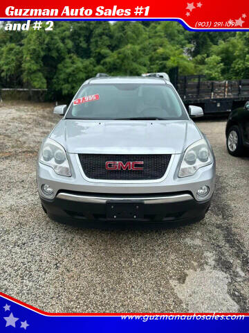2011 GMC Acadia for sale at Guzman Auto Sales #1 and # 2 in Longview TX