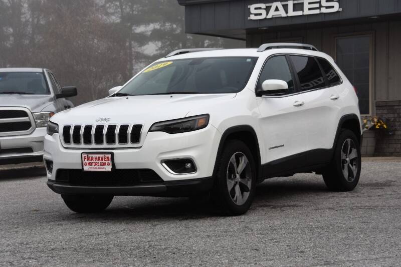 2019 Jeep Cherokee for sale at Will's Fair Haven Motors in Fair Haven VT