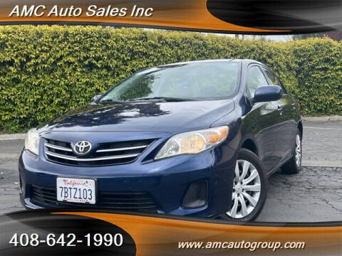 2013 Toyota Corolla for sale at AMC Auto Sales Inc in San Jose CA