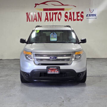 2015 Ford Explorer for sale at Kian Auto Sales in Sacramento CA