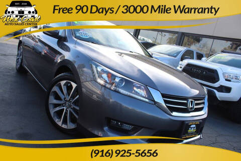 2015 Honda Accord for sale at West Coast Auto Sales Center in Sacramento CA