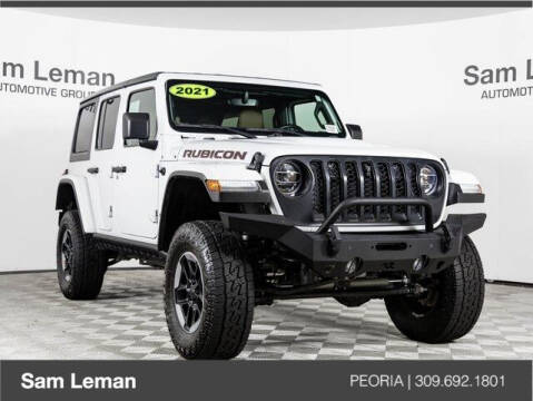 2021 Jeep Wrangler Unlimited for sale at Sam Leman Chrysler Jeep Dodge of Peoria in Peoria IL