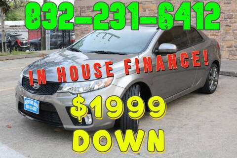 2011 Kia Forte Koup for sale at Direct One Auto in Houston TX