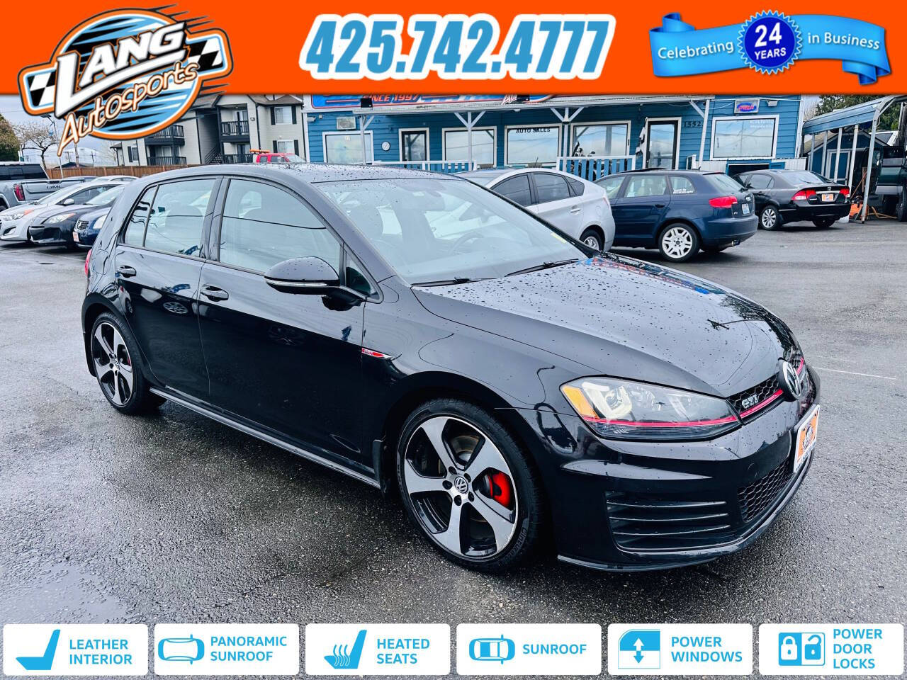 2015 Volkswagen Golf GTI for sale at Lang Autosports in Lynnwood, WA