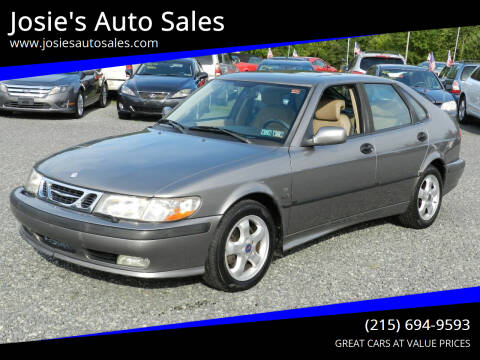 2001 Saab 9-3 for sale at Josie's Auto Sales in Gilbertsville PA