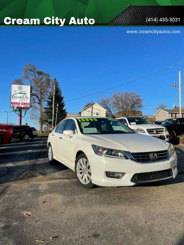 2013 Honda Accord for sale at Cream City Auto in Milwaukee WI