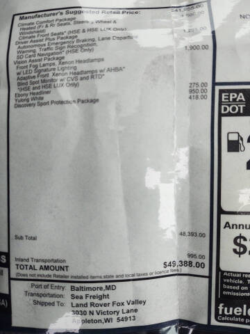 2016 Land Rover Discovery Sport HSE