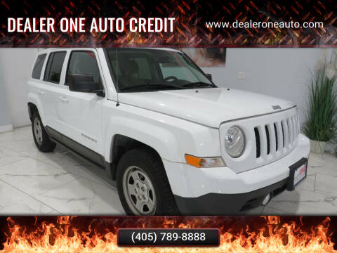 2017 Jeep Patriot for sale at Dealer One Auto Credit in Oklahoma City OK