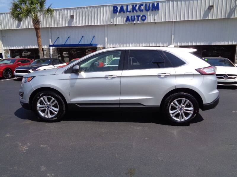 2016 Ford Edge for sale at BALKCUM AUTO INC in Wilmington NC