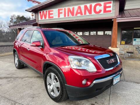 2012 GMC Acadia for sale at Affordable Auto Sales in Cambridge MN