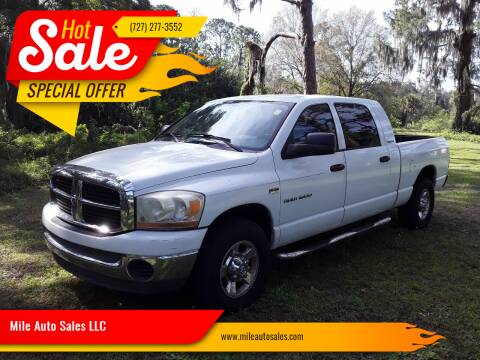 2006 Dodge Ram Pickup 1500 for sale at Mile Auto Sales LLC in Port Richey FL