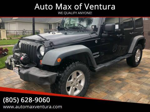 2011 Jeep Wrangler Unlimited for sale at Auto Max of Ventura in Ventura CA