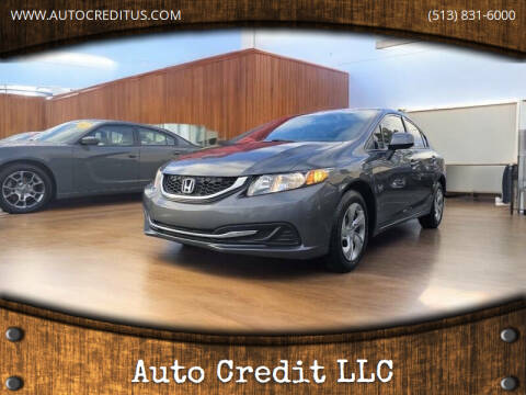 2013 Honda Civic for sale at Auto Credit LLC in Milford OH