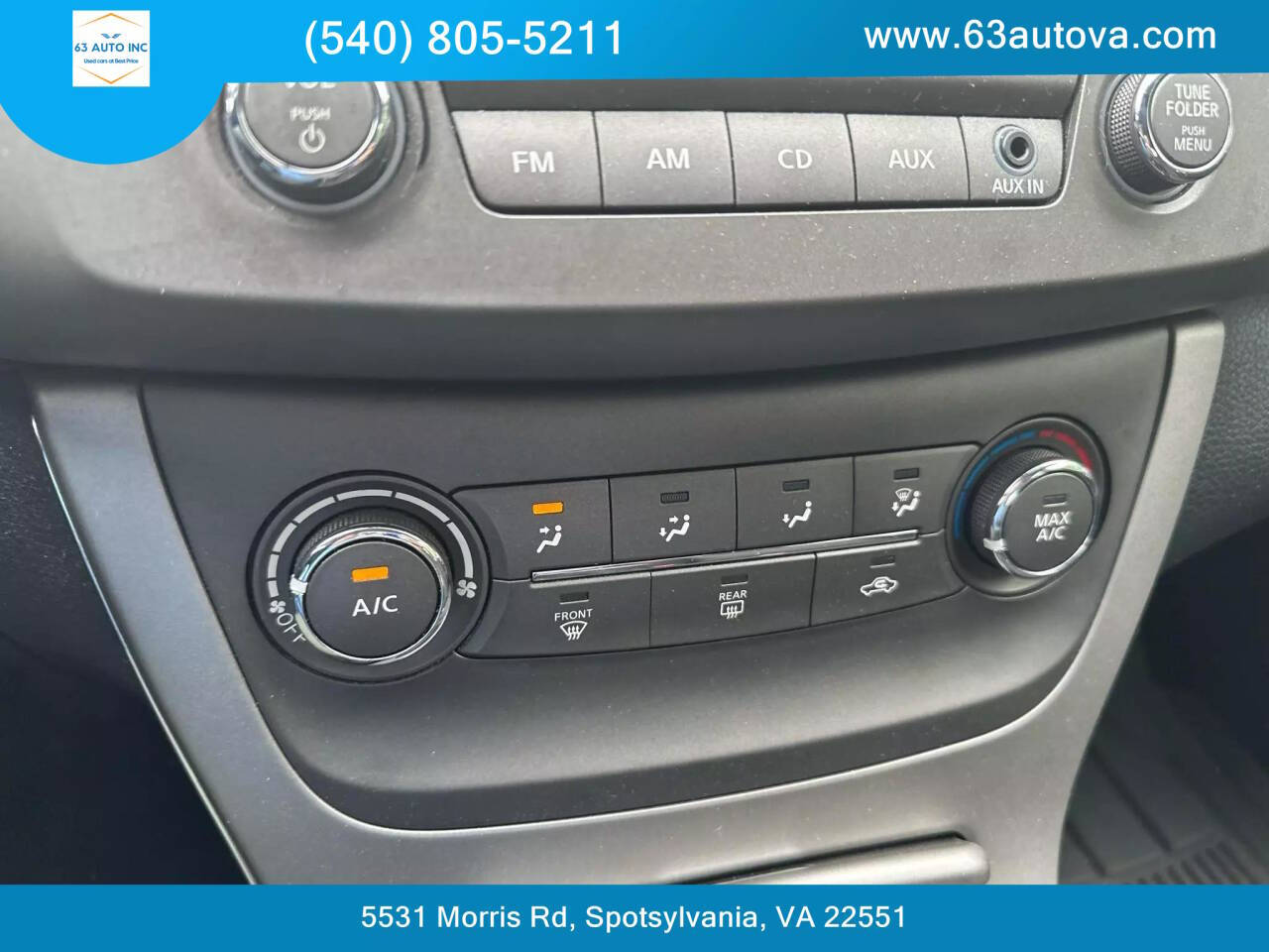 2014 Nissan Sentra for sale at 63 Auto Inc in Spotsylvania, VA