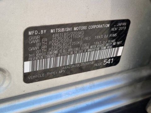 2020 Mitsubishi Outlander ES