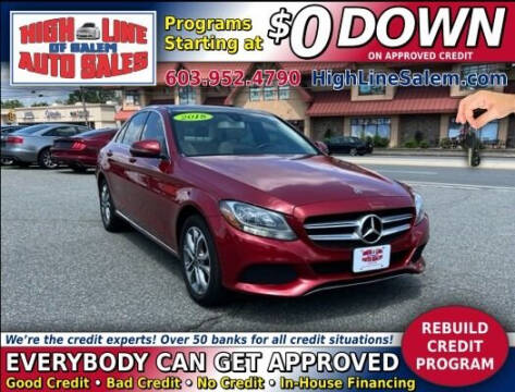 2018 Mercedes-Benz C-Class for sale at High Line Auto Sales of Salem in Salem NH