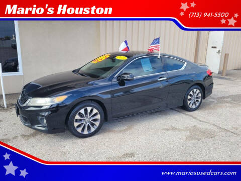 2015 Honda Accord for sale at Mario's Houston in Houston TX