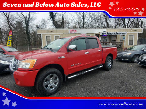 2011 Nissan Titan for sale at Seven and Below Auto Sales, LLC in Rockville MD