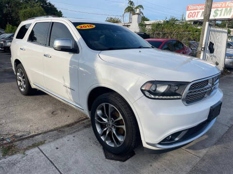 2016 Dodge Durango for sale at Plus Auto Sales in West Park FL