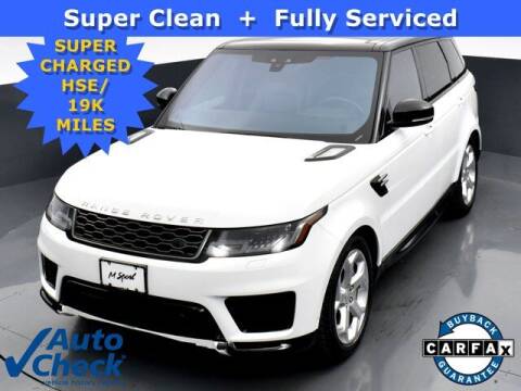 2020 Land Rover Range Rover Sport for sale at CTCG AUTOMOTIVE in Newark NJ