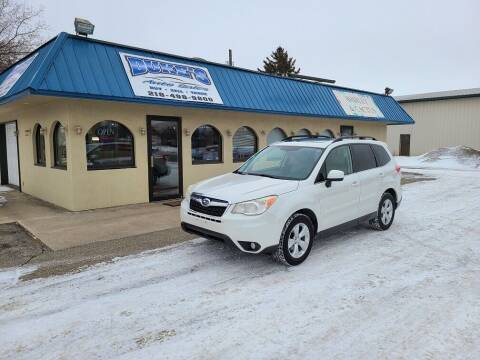 2014 Subaru Forester for sale at Dukes Auto Sales in Hawley MN