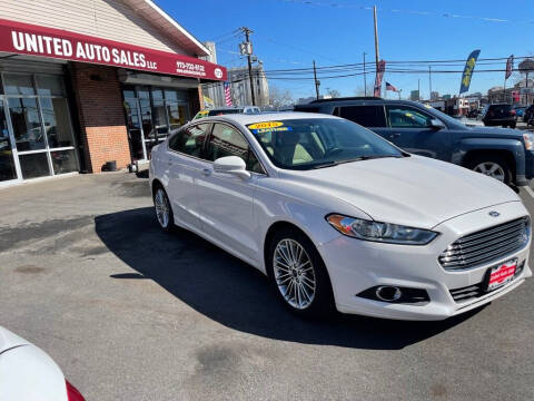 2015 Ford Fusion for sale at United auto sale LLC in Newark NJ