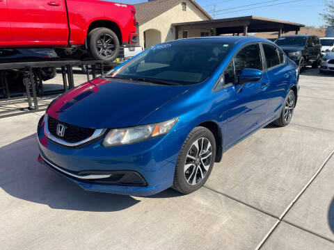 2015 Honda Civic for sale at A AND A AUTO SALES in Gadsden AZ