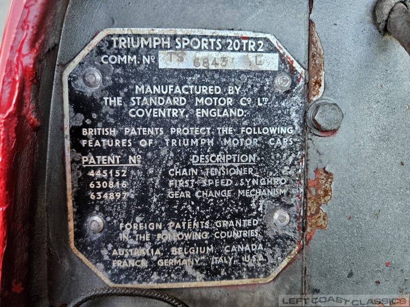 1955 Triumph TR2