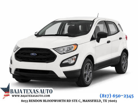 2020 Ford EcoSport S