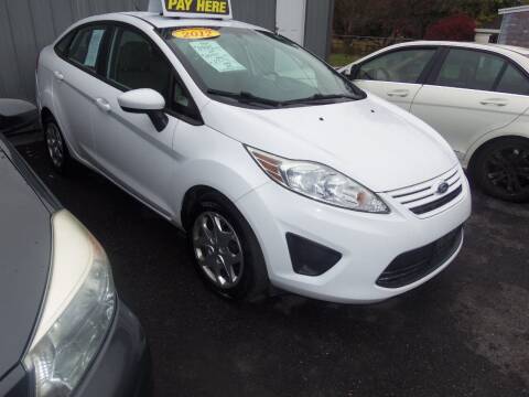2012 Ford Fiesta for sale at Fulmer Auto Cycle Sales - Fulmer Auto Sales in Easton PA