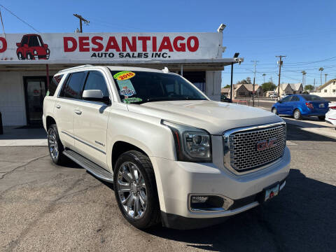 2015 GMC Yukon for sale at DESANTIAGO AUTO SALES in Yuma AZ