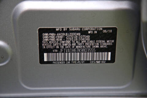 2019 Subaru WRX Limited