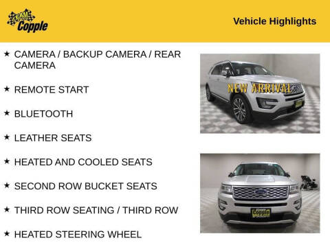 2016 Ford Explorer Platinum