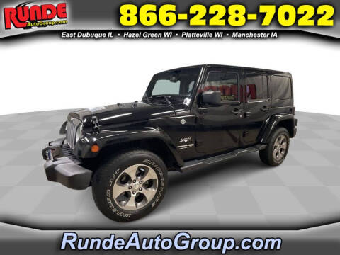 2018 Jeep Wrangler JK Unlimited for sale at Runde PreDriven in Hazel Green WI