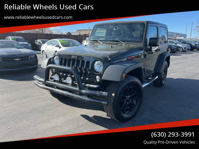 2015 Jeep Wrangler for sale at Reliable Wheels Used Cars in West Chicago IL