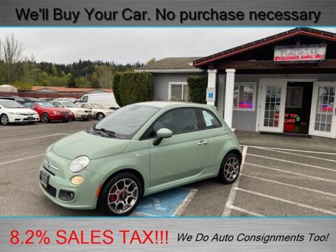 2015 FIAT 500 for sale at Platinum Autos in Woodinville WA