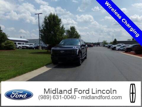 2023 Ford F-150 Lightning for sale at MIDLAND CREDIT REPAIR in Midland MI