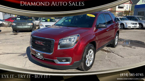 2015 GMC Acadia for sale at Diamond Auto Sales in Milwaukee WI