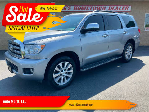 2014 Toyota Sequoia for sale at Auto Martt, LLC in Harrodsburg KY