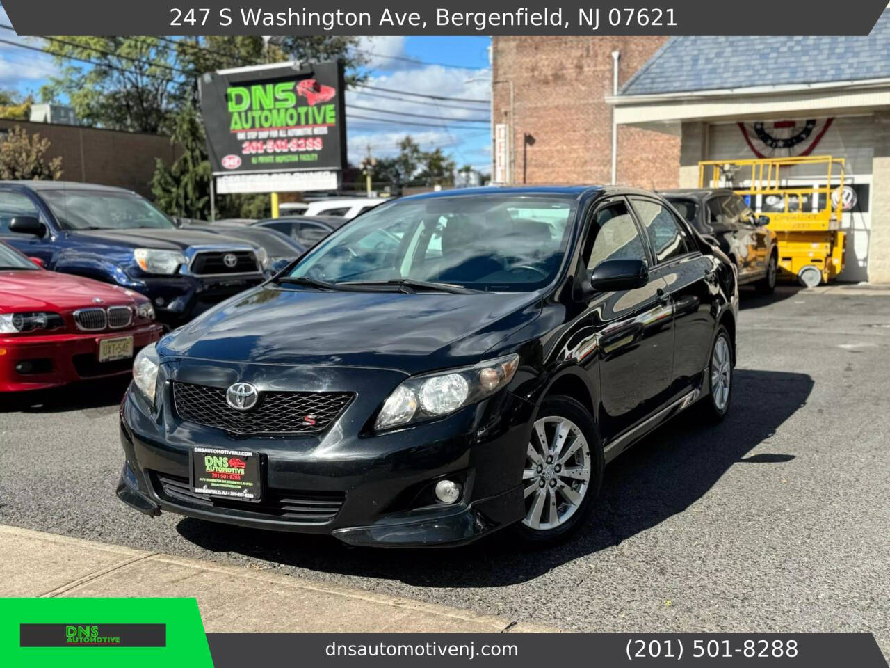 2009 Toyota Corolla for sale at DNS Automotive Inc. in Bergenfield, NJ