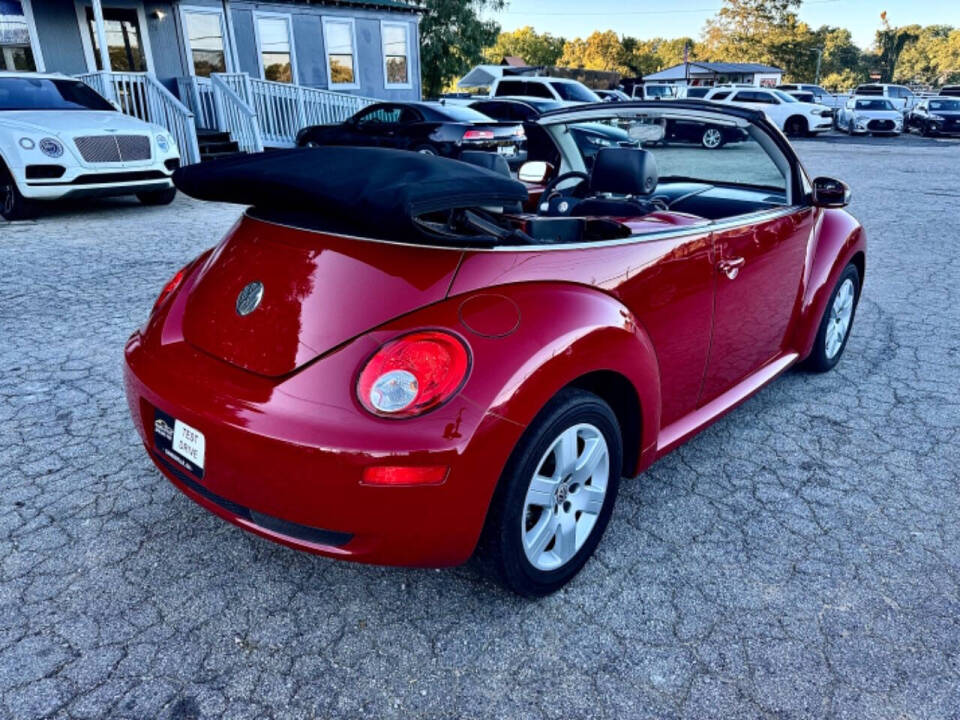 2007 Volkswagen New Beetle Convertible for sale at ICars Motors LLC in Gainesville, GA