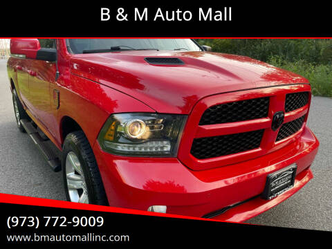 2015 RAM 1500 for sale at B & M Auto Mall in Clifton NJ