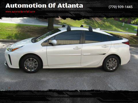 2019 Toyota Prius for sale at Automotion Of Atlanta in Conyers GA